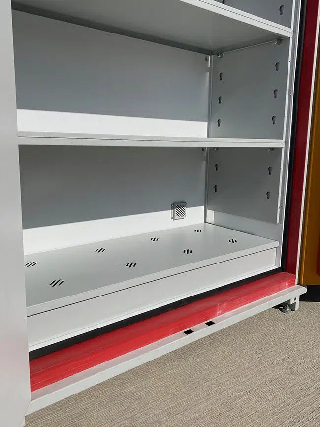 Yanıcı Maddeleri Saklamak için Dolap